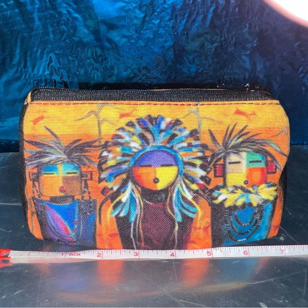 Tribal Art Cosmetic Bag